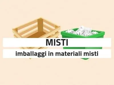 smaltimento rifiuti imballaggi in materiali misti